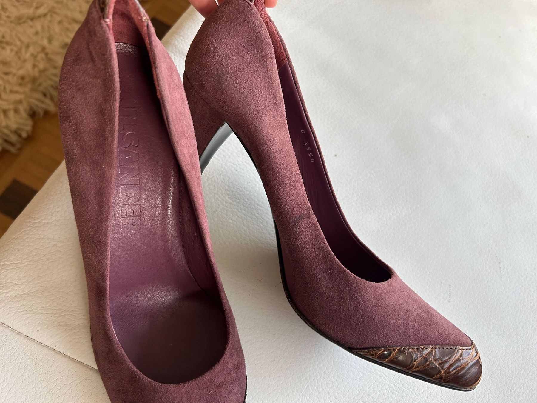 Jil Sander Scarpe da donna: Jil Sander suede heels (38.5) – Usato da Rüschlikon venduto da Tey_sl 7