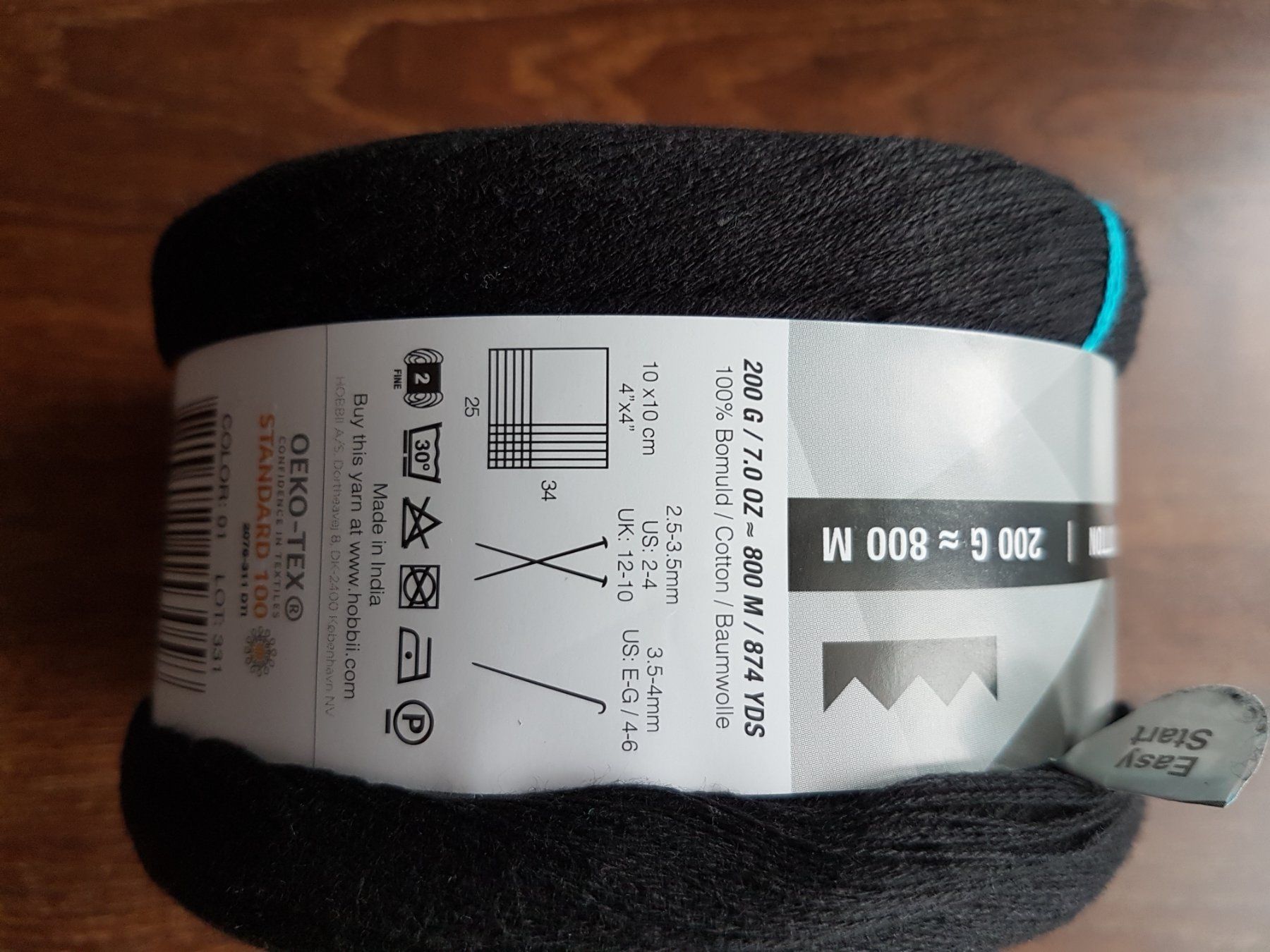 Lana: Strickgarn, 100%  Baumwolle,  Bobble 200 g  (01) – Nuovo (secondo la descrizione) da Ursenbach venduto da gruenblau 1