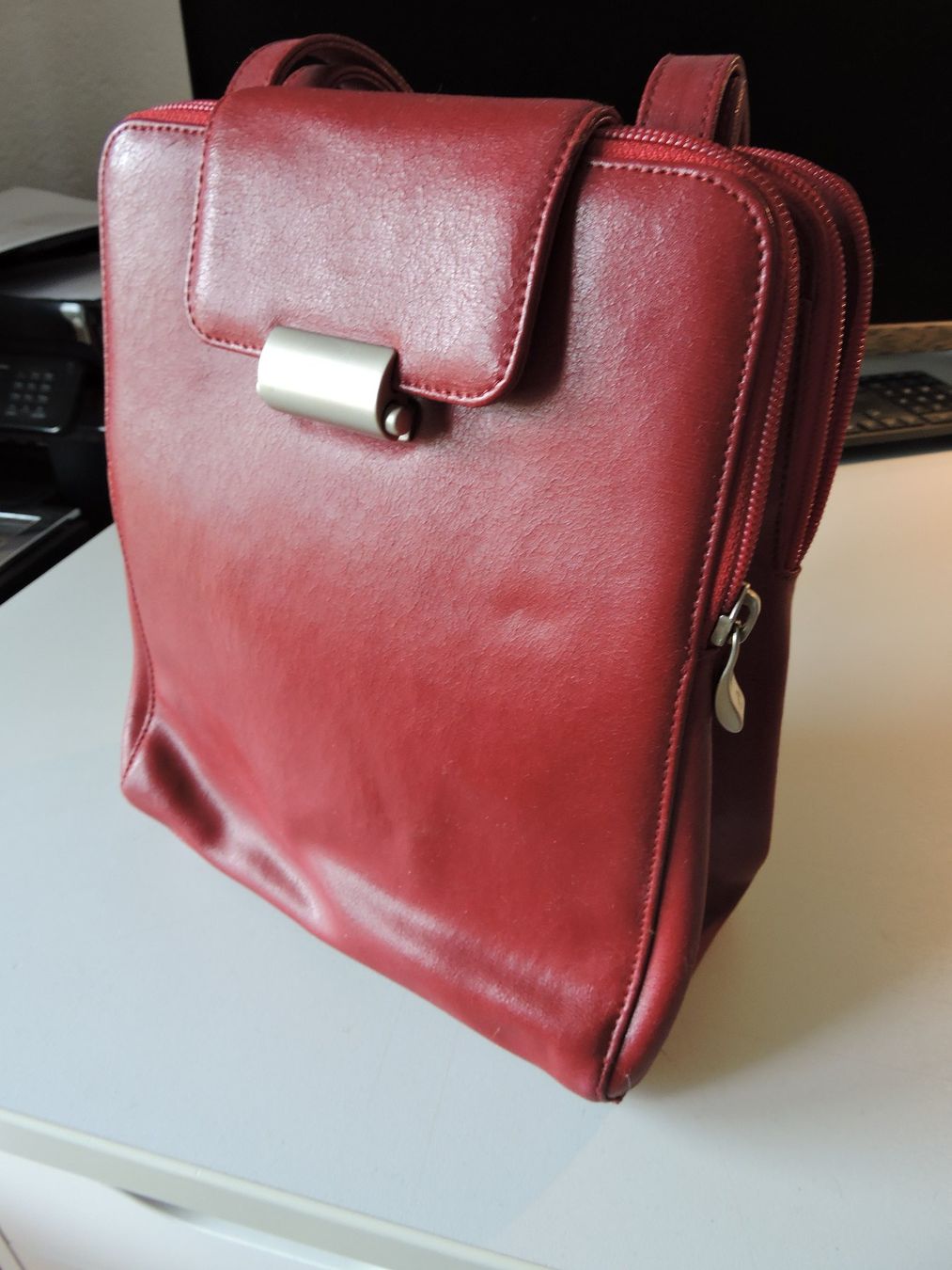 Mandarina Duck Taschen: Handtasche Mandarina Duck Rot – Gebraucht aus Hauptwil von Borusse01