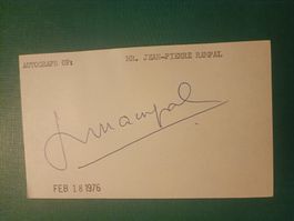 Jean-Pierre Rampal - † 2000 - Handsigniert