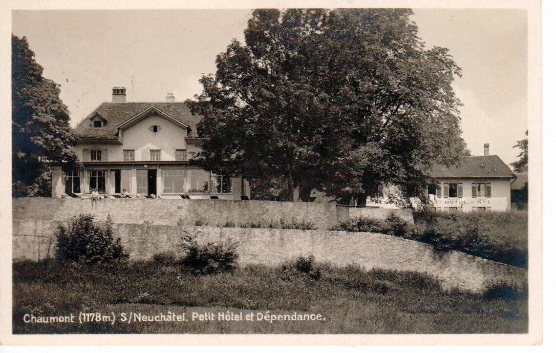 Ansichtskarten: Chaumont s/Neuchâtel  1932 – Gebraucht aus Wolhusen von Curver9