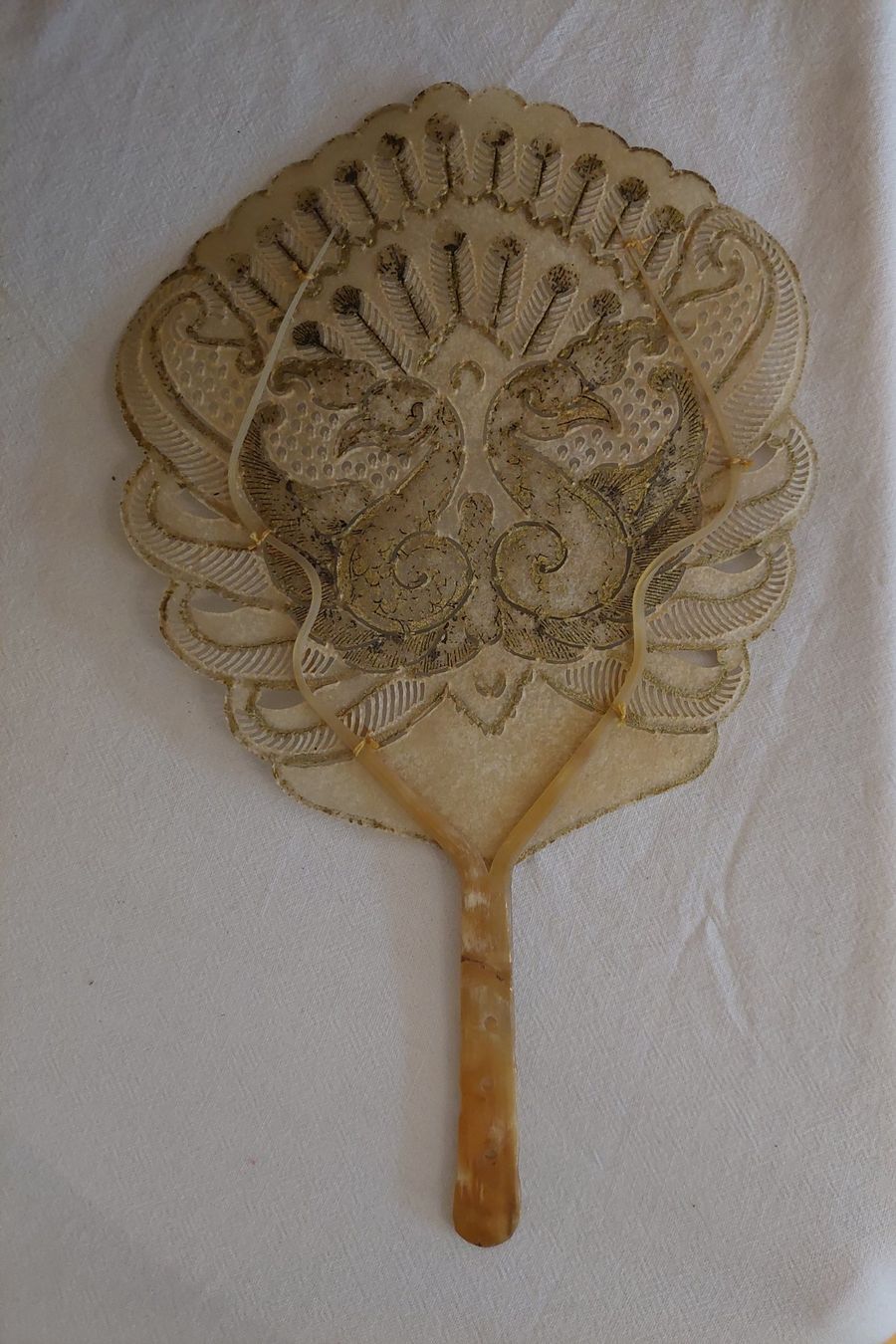 Tutte le decorazioni: Alter Hornfächer mit Phönix-Dekor, Handmade – Usato da Subingen venduto da K7passt_immer 1