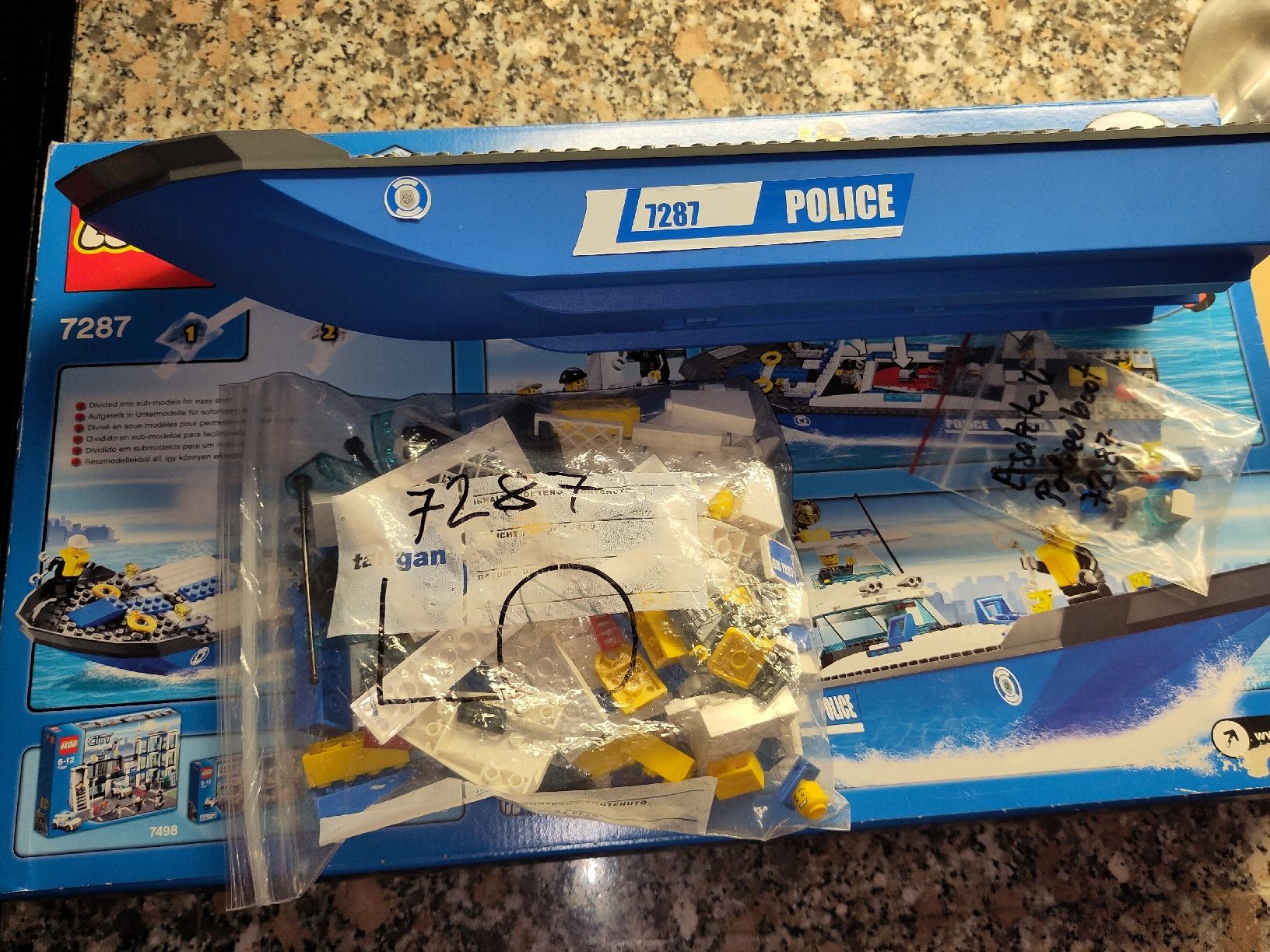 Lego Spielzeuge: Lego City 7287 Polizeiboot – Gebraucht aus Lanzenhäusern von Kula4 1