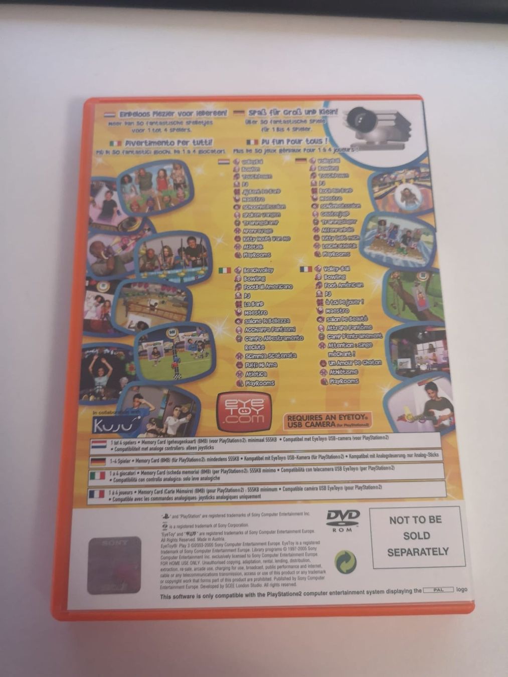 Giochi: Eyetoy Play 3 (PS2) – Usato da Herisau venduto da Seyashop1 1