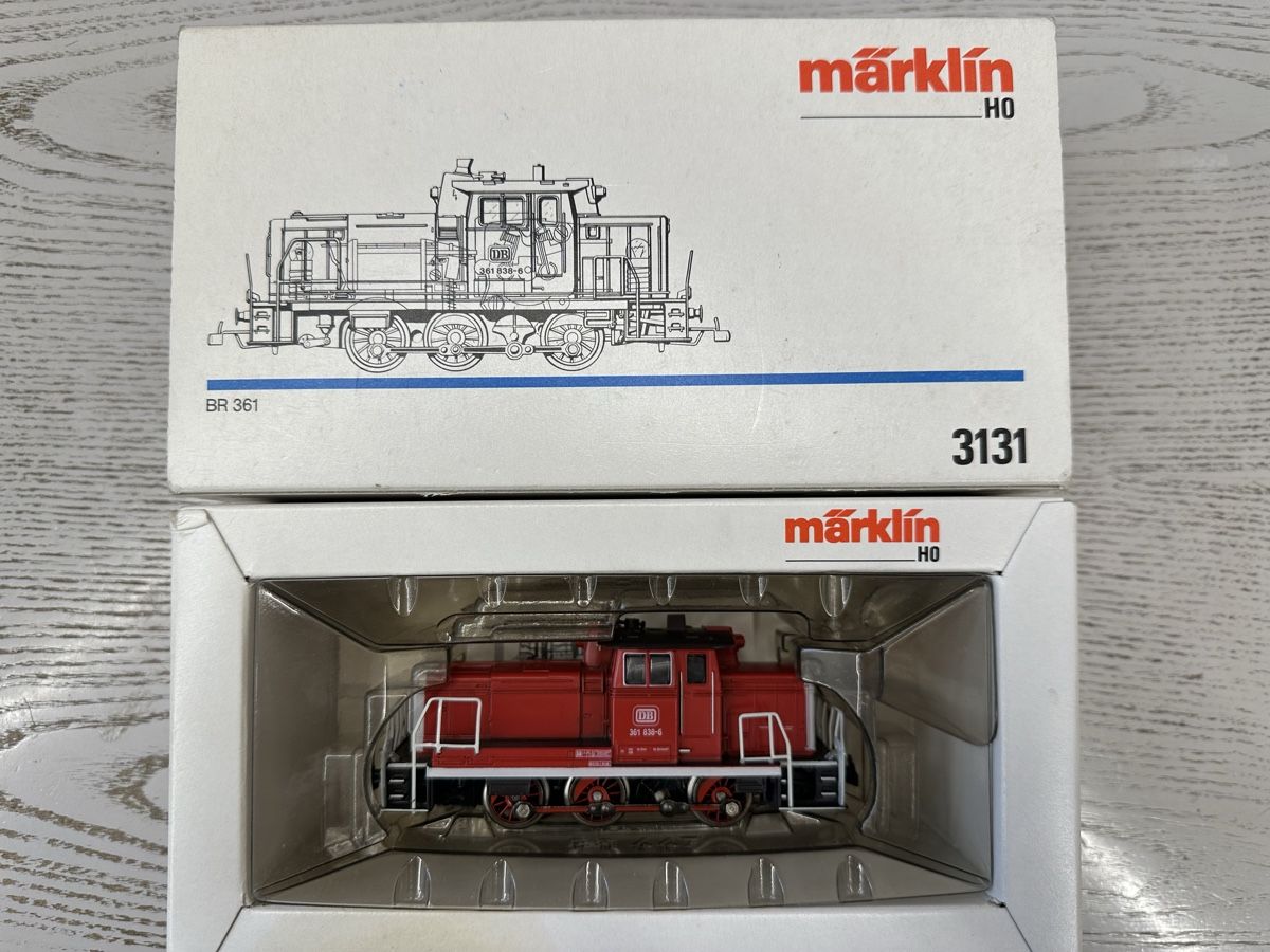 Märklin Modellini di ferrovie: Märklin 3131 DB BR 361 TELEX – Usato da Lupsingen venduto da New-Haven 1