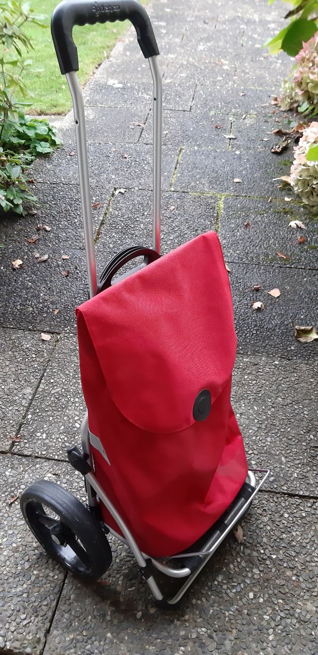 Sonstiges für Haushalt & Wohnen: ANDERSEN Einkaufstrolley Royal / Tasche rot – Gebraucht aus Henggart von hen_9f22