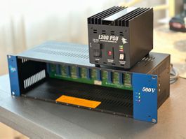API 550V 10 slot lunchbox + L200 Power Supply
