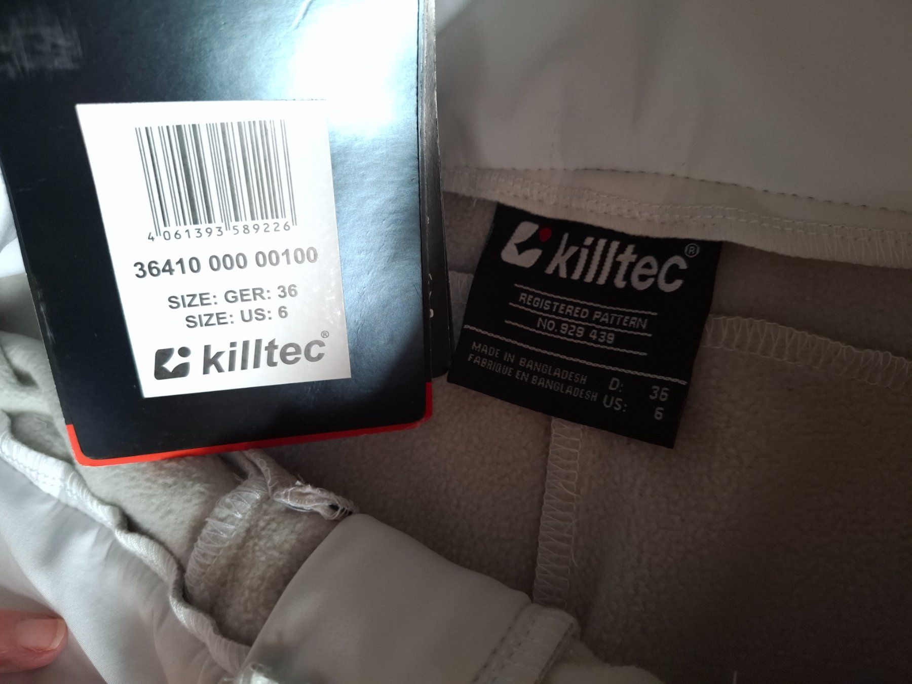 Killtec Hosen: Killtec Damen  Softshell Skihose / Snowboardhose Gr.36 Neu – Gebraucht aus Müllheim Dorf von Seeeule01 7