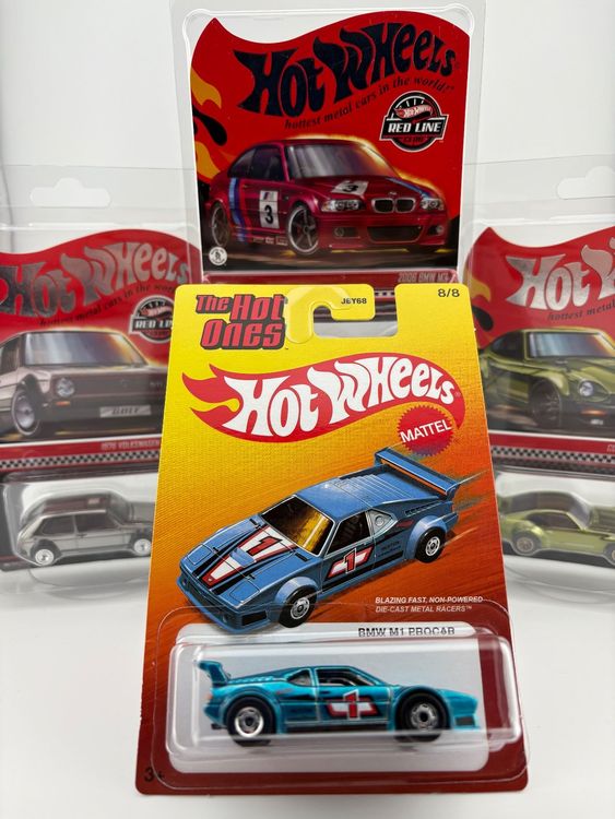 Hot Wheels BMW M1 Procar Chase The hot ones 2025 8/8 (Neu und