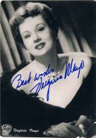 Virginia Mayo 1920-2005 Autogramm Vintage Foto 10x15cm