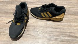 Adidas Torsion Turnschuhe schwarz/gold Grösse 43 gebraucht