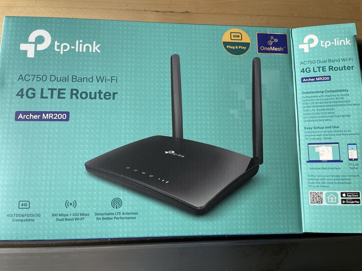 TP-Link Modem & Router: Router 4G LTE marque TP-Link – Nuovo (secondo la descrizione) da Sion venduto da aud_96b6