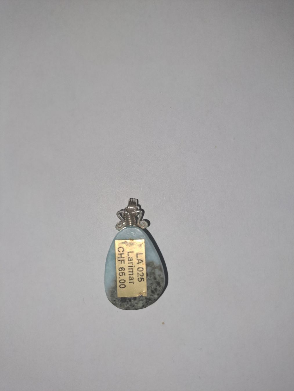 Pendentifs: Larimar Anhänger mit Silber – Neuf (Voir description) à Belp par bea_2752 1