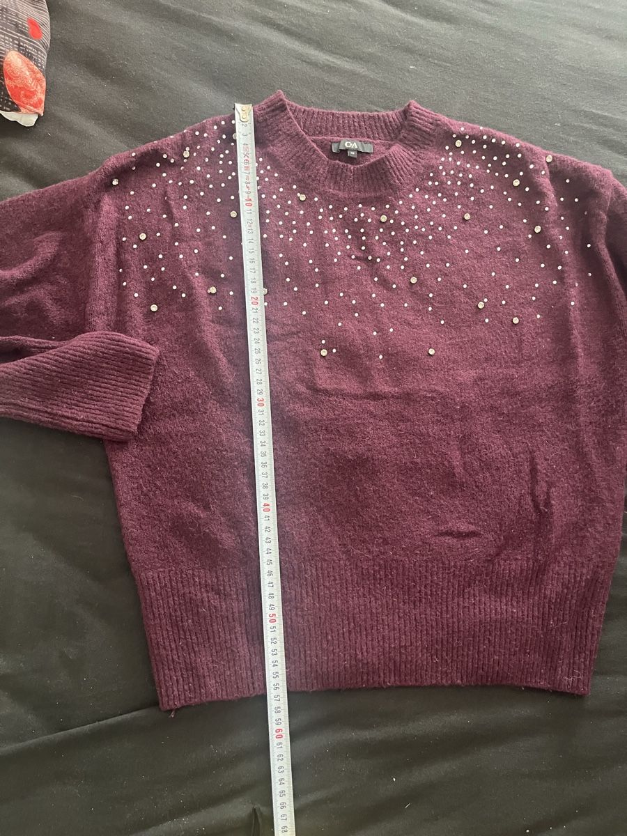 Kleiderpakete: 2 Damen Pullover C&A und H&M mit Perlen  – Neu (gemäss Beschreibung) aus Olten von sae_82z2 1