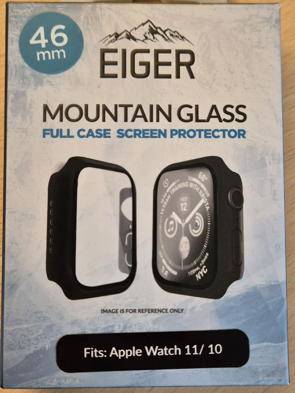 Eiger Cover & Protezioni schermo: Eiger Mountain Glass 46mm Apple Watch 10+11 Full Case Protec – Nuovo (secondo la descrizione) da Wädenswil venduto da HB-JNA