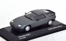 Porsche 928 S 1980-1986 dunkelgrau met.  1:43 von Minichamps