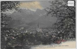 Ragaz gegen die Falknis - coloriert
