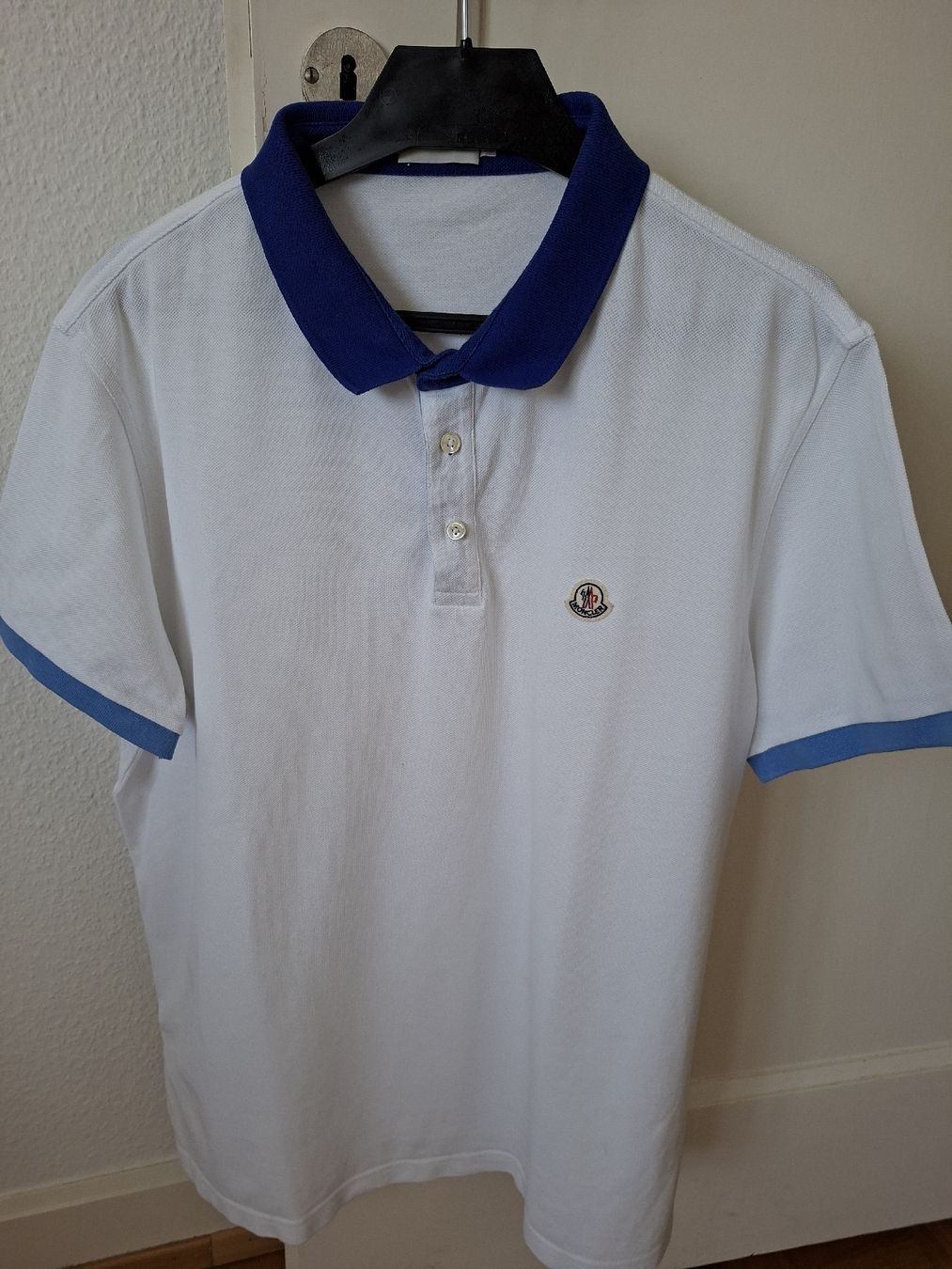 Moncler Polos: Polo blanc Moncler  – D'occasion à Renens VD par ser_j2fn 2