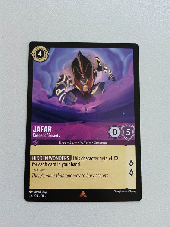 Lorcana - Jafar - Rare Karte - Disney | Kaufen auf Ricardo