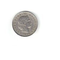 Pièce ancienne de 20 centimes - 1939