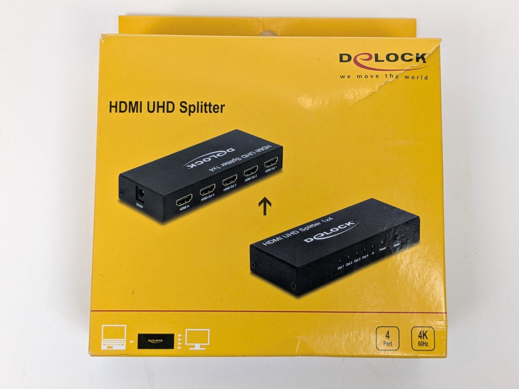 Convertitori: DELOCK HDMI UHD Splitter 1x4 – Nuovo (secondo la descrizione) da Dintikon venduto da Restwert_Dintikon 5