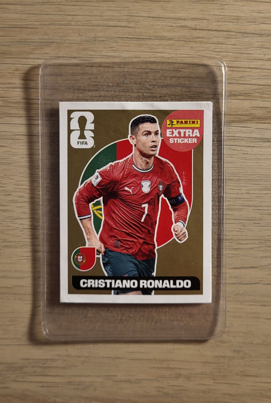 Panini Carte collezionabili: WM26 Panini, Extra Sticker - C.Ronaldo, Gold – Nuovo (secondo la descrizione) da Frick venduto da cliecjo