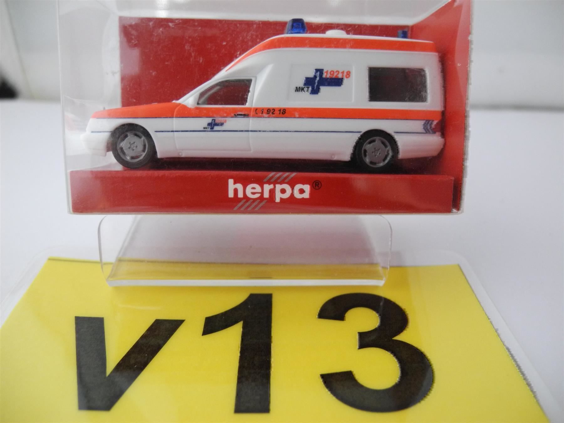 Herpa Modellini d'auto: Herpa 043984 "MKT Nürnberg", Nr. v13 – Nuovo e nell'imballaggio originale da Kottwil venduto da Crazyrolf