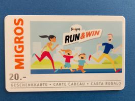MIGROS Geschenkkarte leer