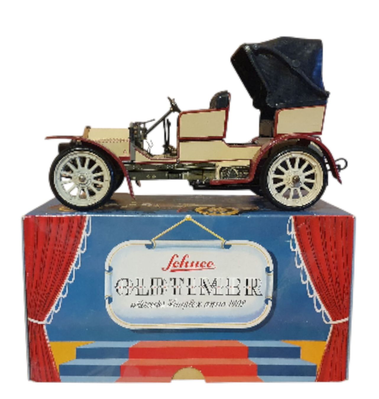 Giocattoli: Schuco Oldtimer Mercedes Simplex Rüttelwagen – Difettoso da Flawil venduto da JaguarXJSHE