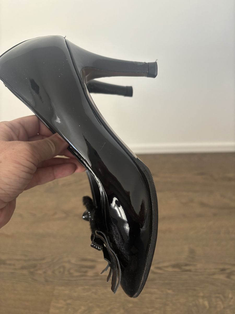 Navyboot Scarpe da donna: Navyboot Pumps black patent leather  – Usato da Wollerau venduto da Dolder23 3