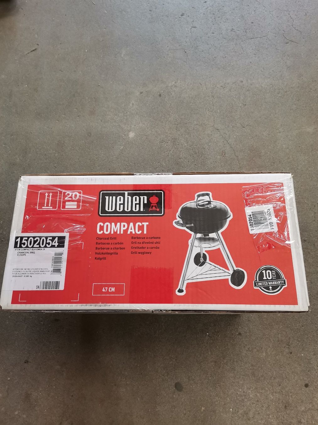 Grils: Weber Kohlengrill – Neuf avec emballage d'origine à Kirchenthurnen par mina34