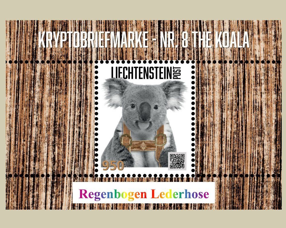 Crypto Stamp - Nr. 8 The Koala Regenbogen (Neu und originalverpackt) in  Baar für CHF 1250 – mit Lieferung auf Ricardo kaufen
