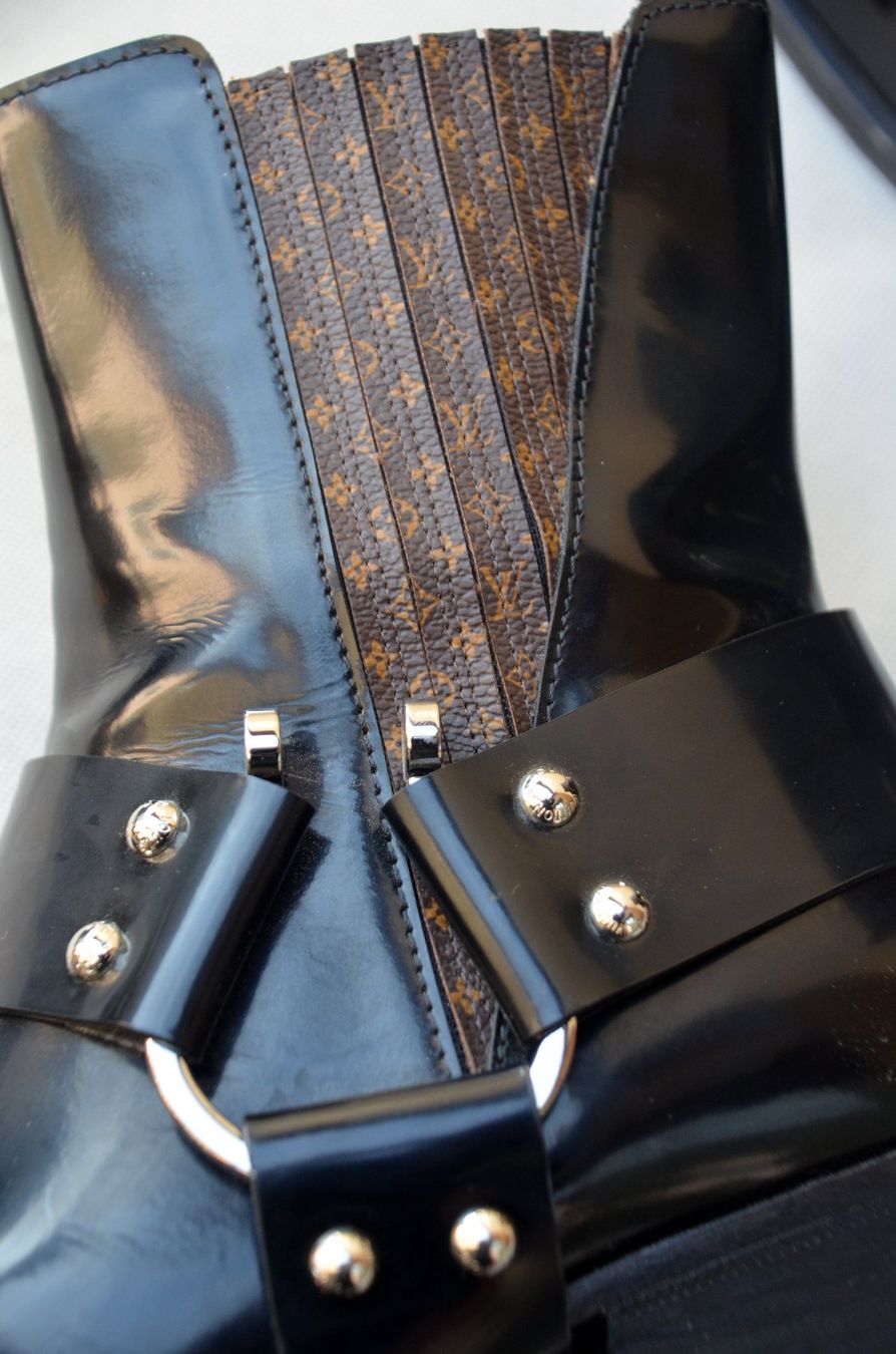 Louis Vuitton Scarpe da uomo: Louis Vuitton Rhapsody  Boots / bottes 38 – Usato da Collonges venduto da Auganien 5