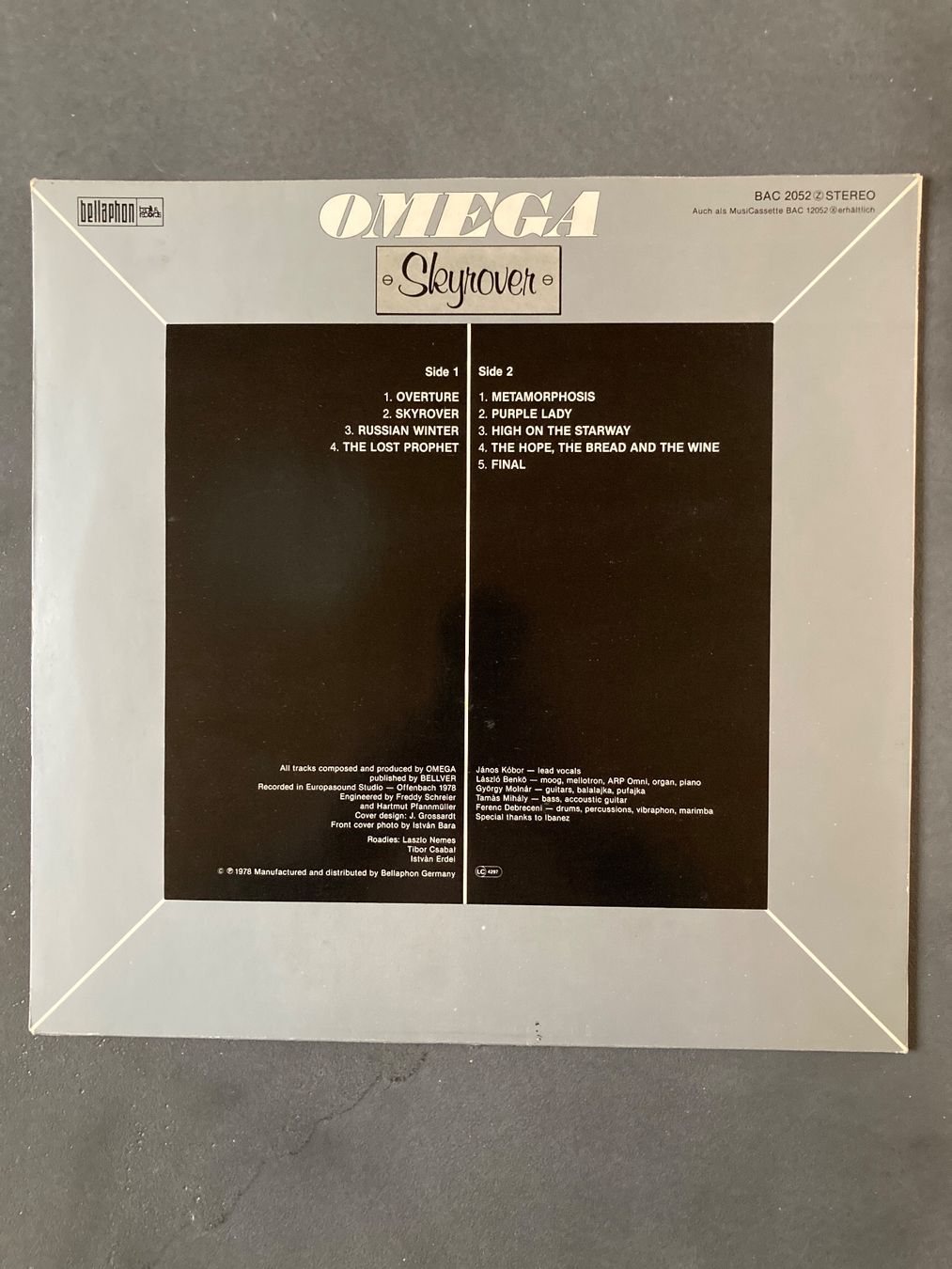 Dischi in vinile: Omega - Skyrover - LP – Usato da dachsen venduto da oheio 1
