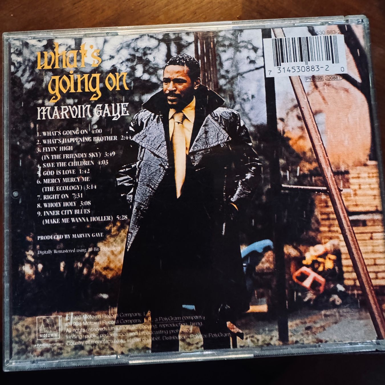 CD: Marvin Gaye "What's Going On" CD. – Usato da Merligen venduto da barratt 1
