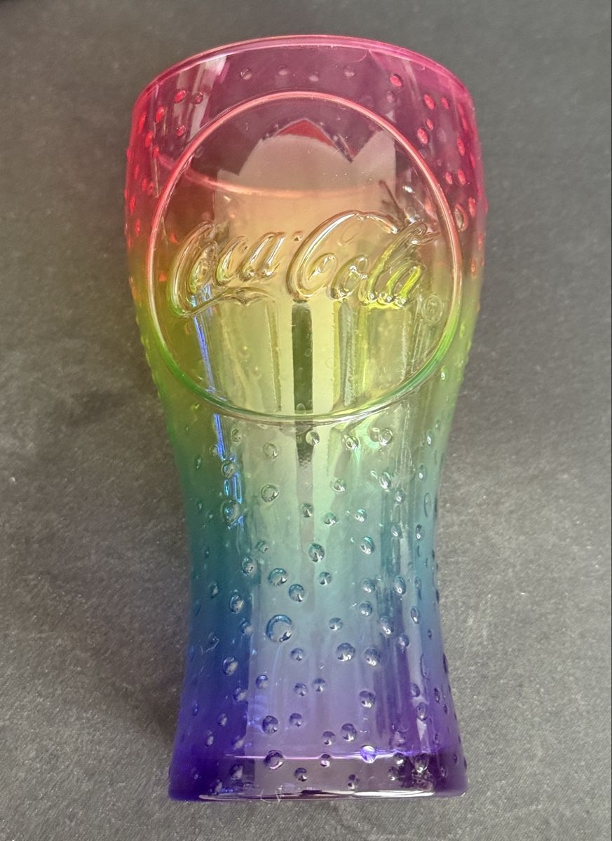 Coca-Cola Bicchieri: Coca-Cola Rainbow Glass – Usato da Goldach venduto da igwhitestar