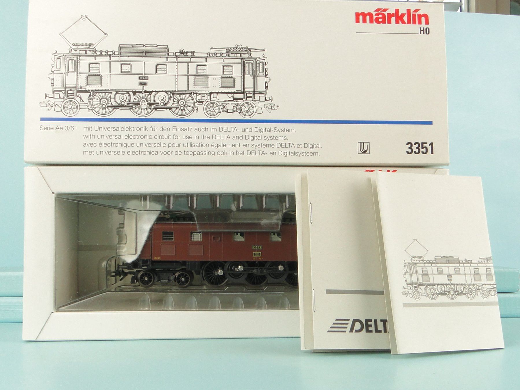 Märklin Modellini di ferrovie: Märklin 3351 Ae 3/6, DIGITAL – Usato da Bülach venduto da Albitrain 1