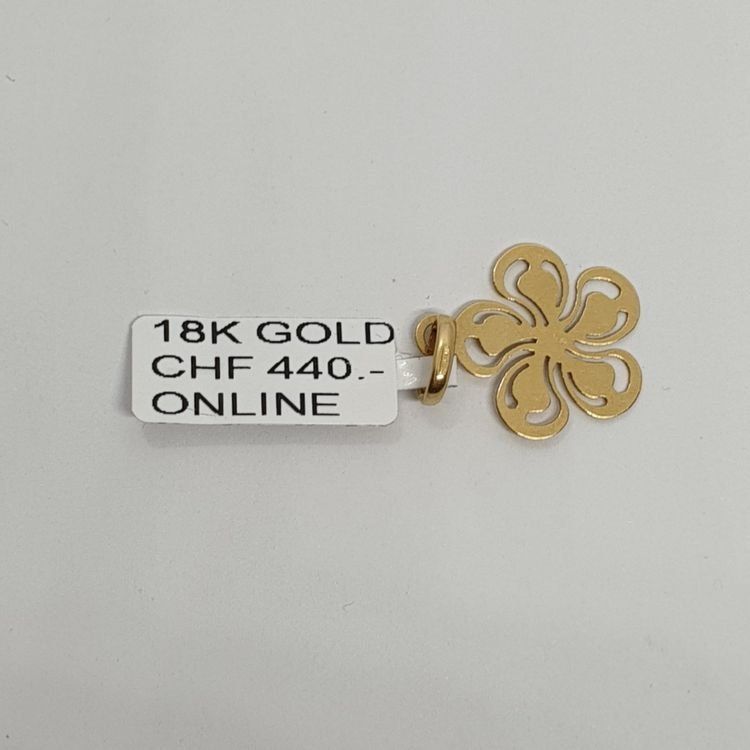 Ciondoli: Echt 18K Gold Anhänger – Usato da Luzern venduto da Goldhaus-Luzern 1