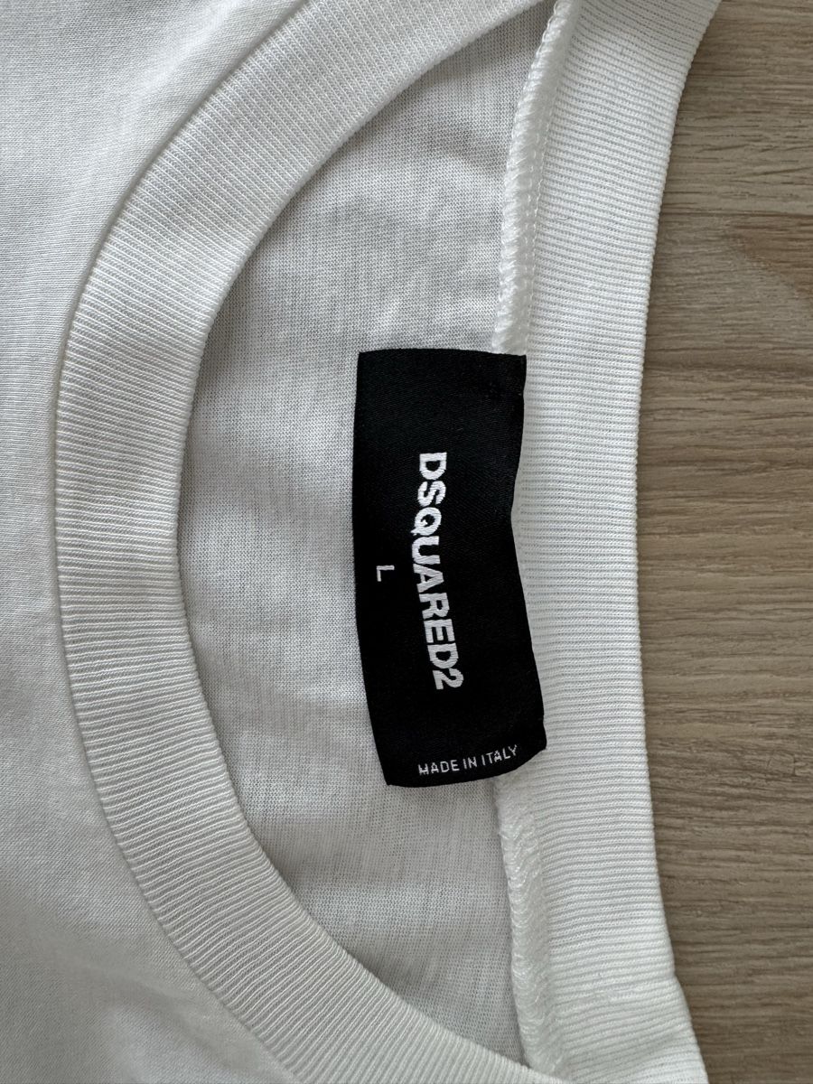 Dsquared2 T-shirt: Dsquared2 x Pacman T-Shirt weiss L – Nuovo (secondo la descrizione) da Maisprach venduto da jokoundklaas 3