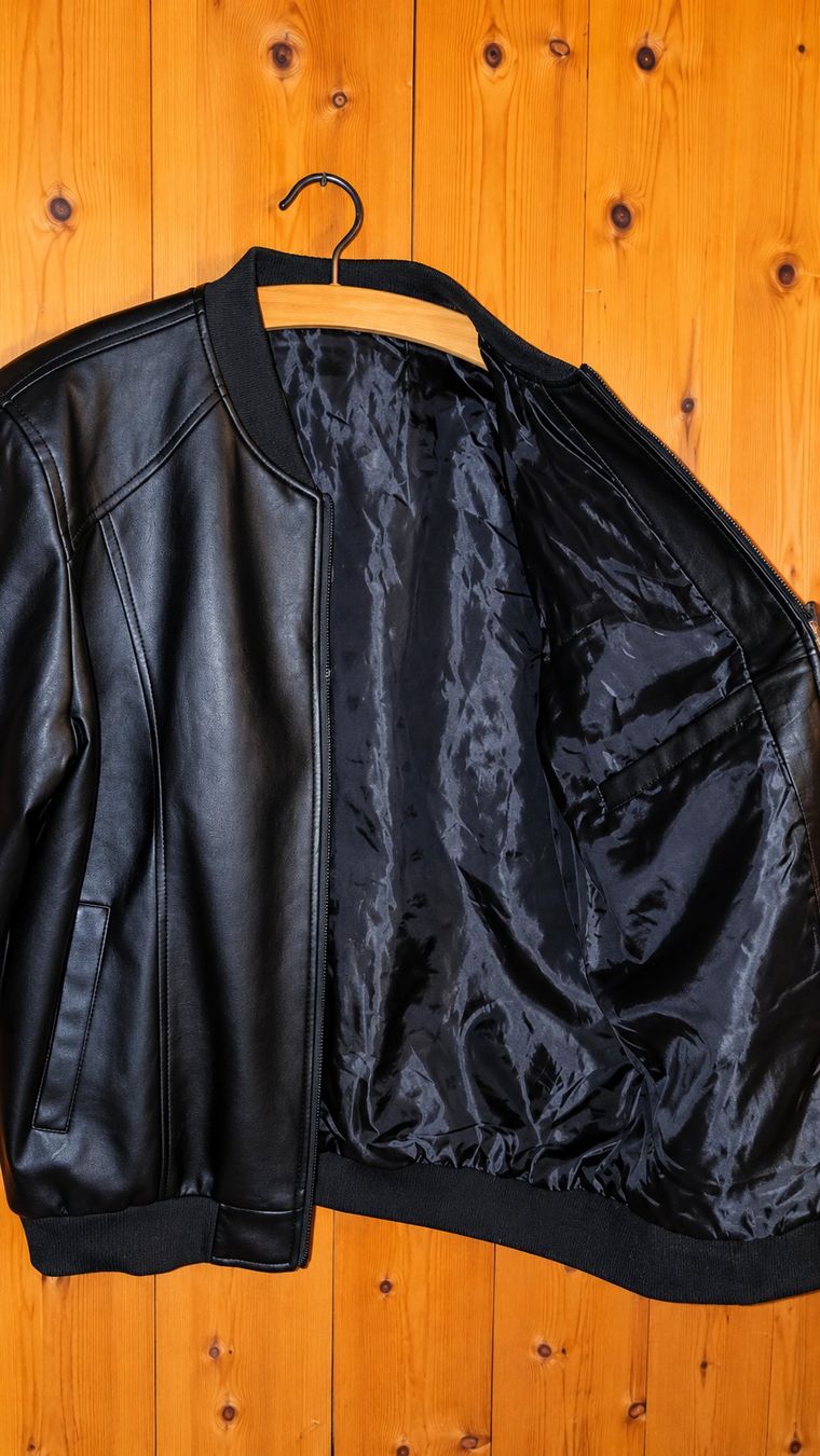 Giacche: Stylische schwarze Bomberjacke – Usato da Wald ZH venduto da swi_lzk6