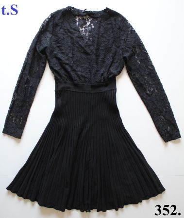 Robe noire dentelle Morgan  t. S