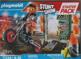 PLAYMOBIL STUNT SHOW 71256 STARTER PACK - MOTOCICLISTA