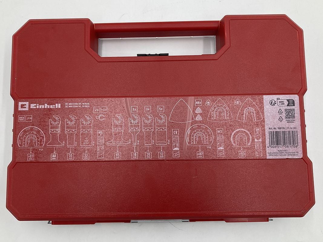 Einhell Alle Werkzeuge: EINHELL | Multitool Set | 70-Tellig – Neu (gemäss Beschreibung) aus Wittenbach von Restwert_St-Gallen 2