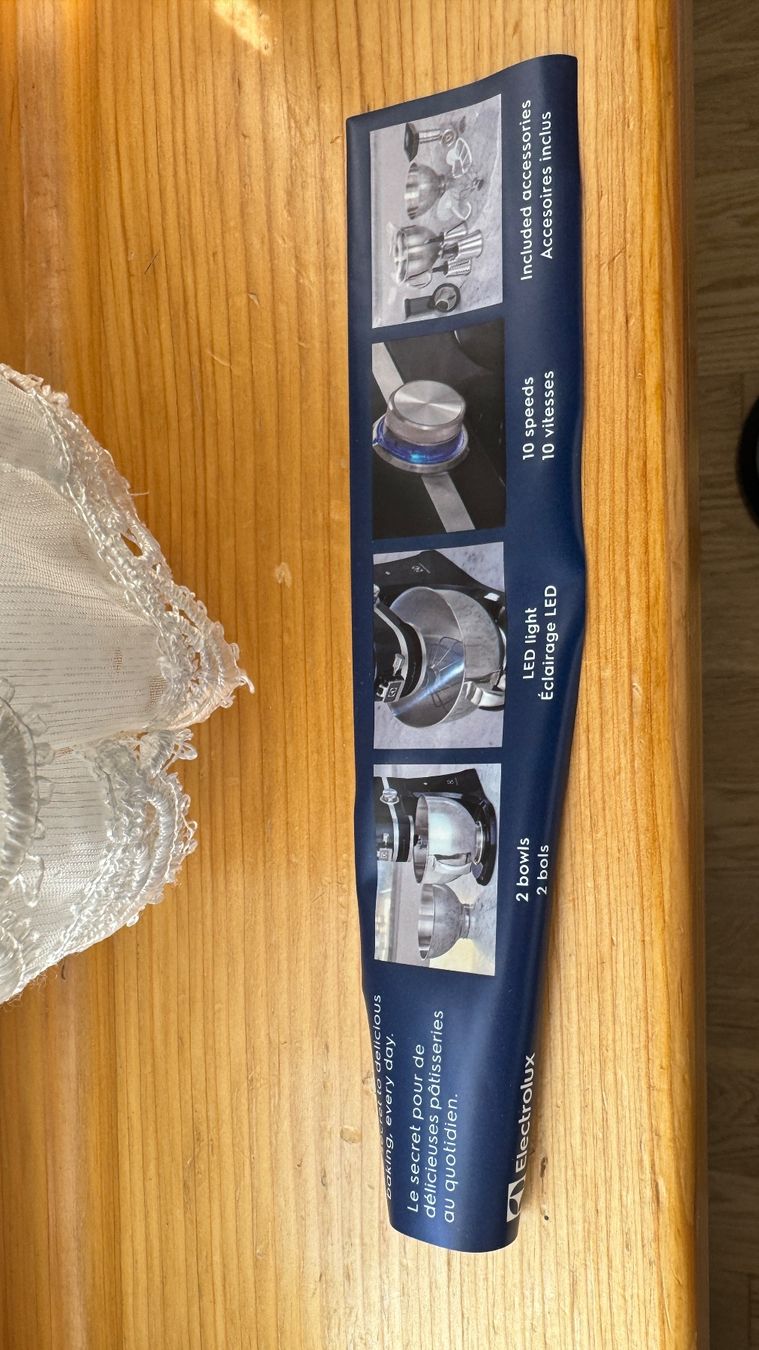 Electrolux Elettrodomestici da cucina: Küchenmaschine EKM4200 Schwarz – Usato da Walzenhausen venduto da -Ballu- 9