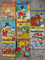 Walt Disneys 7 x Donald Duck + 1x Dagobert