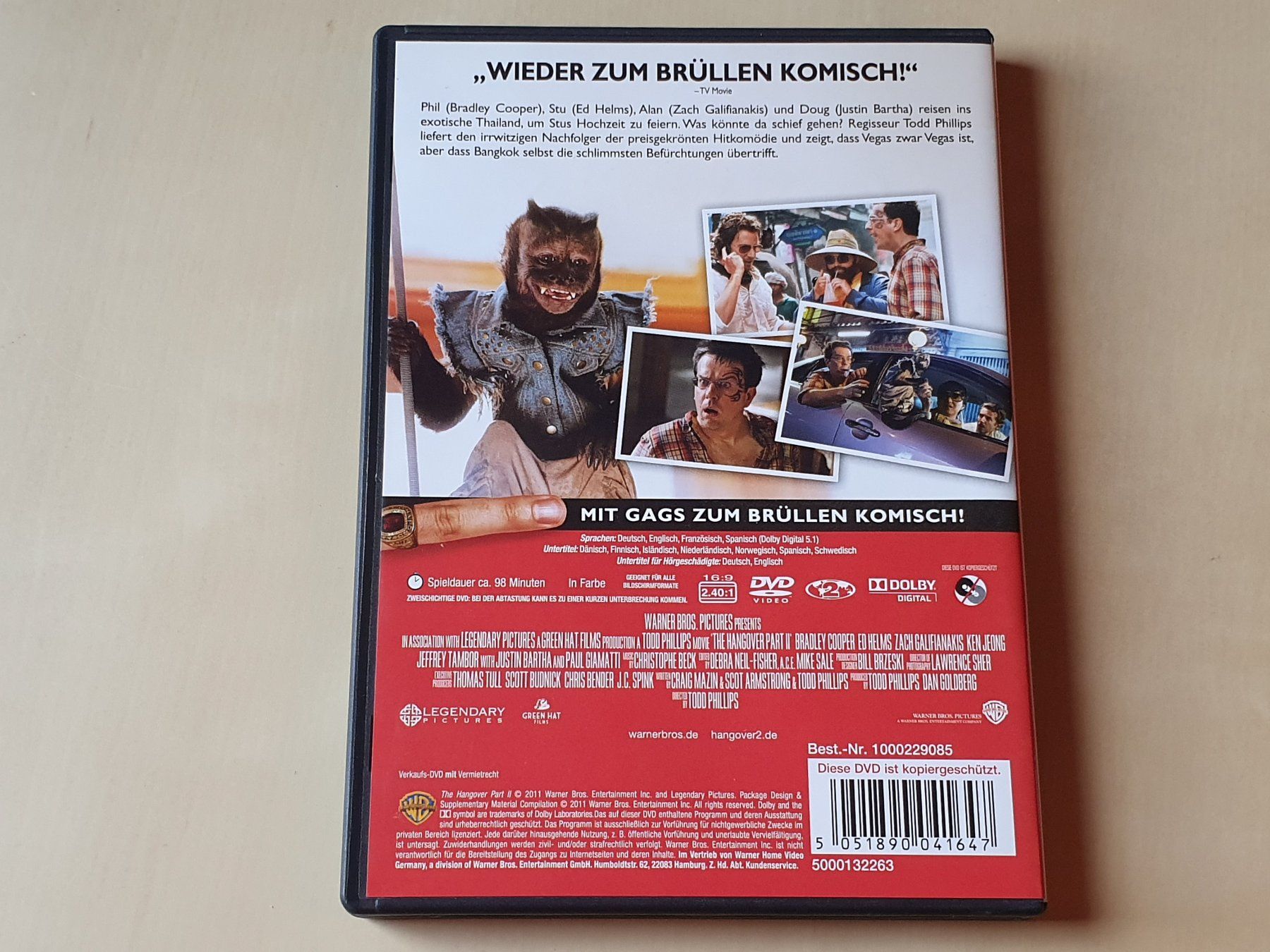 Tous les DVDs: Hangover 2 – D'occasion à Stansstad par collectorsshop 1