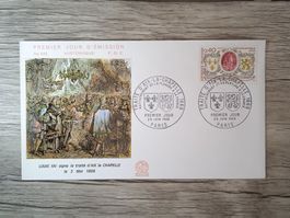 TR47 Enveloppe + Timbre France 1968