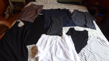 9 Teiliges Kleiderpacket Tshirts Top s Gr L