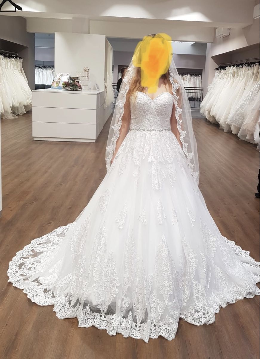 Vestiti: Hochzeitskleid Gr.34 NEU – Nuovo (secondo la descrizione) da Braunau venduto da vir_7xst