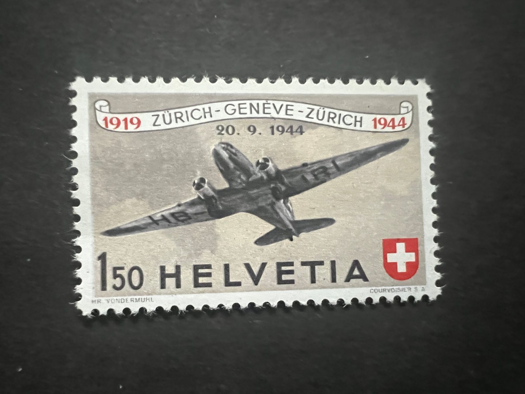 Alle Briefmarken: CH Flugpost No.F40 postfrisch **  (4487) – Neu (gemäss Beschreibung) aus Hinwil von Sidi4